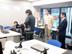 報道ステーションの取材の様子